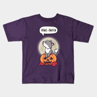 Howl-oween Kids T-Shirt